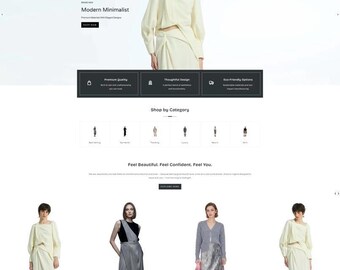 Fashion Clothes Shopify Theme | High-end streetwear Template | Exclusive Shopify 2.0 | Fashion Shopify Black Template