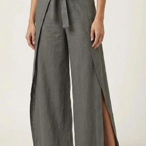 Naaipatroon Palazzo-omslagbroek PDF | Wikkelbroek met wijde pijpen en hoge taille | Comfortabele en gemakkelijke tailleband | VS 4–24 (S–4XL) | A4/Letter/A0