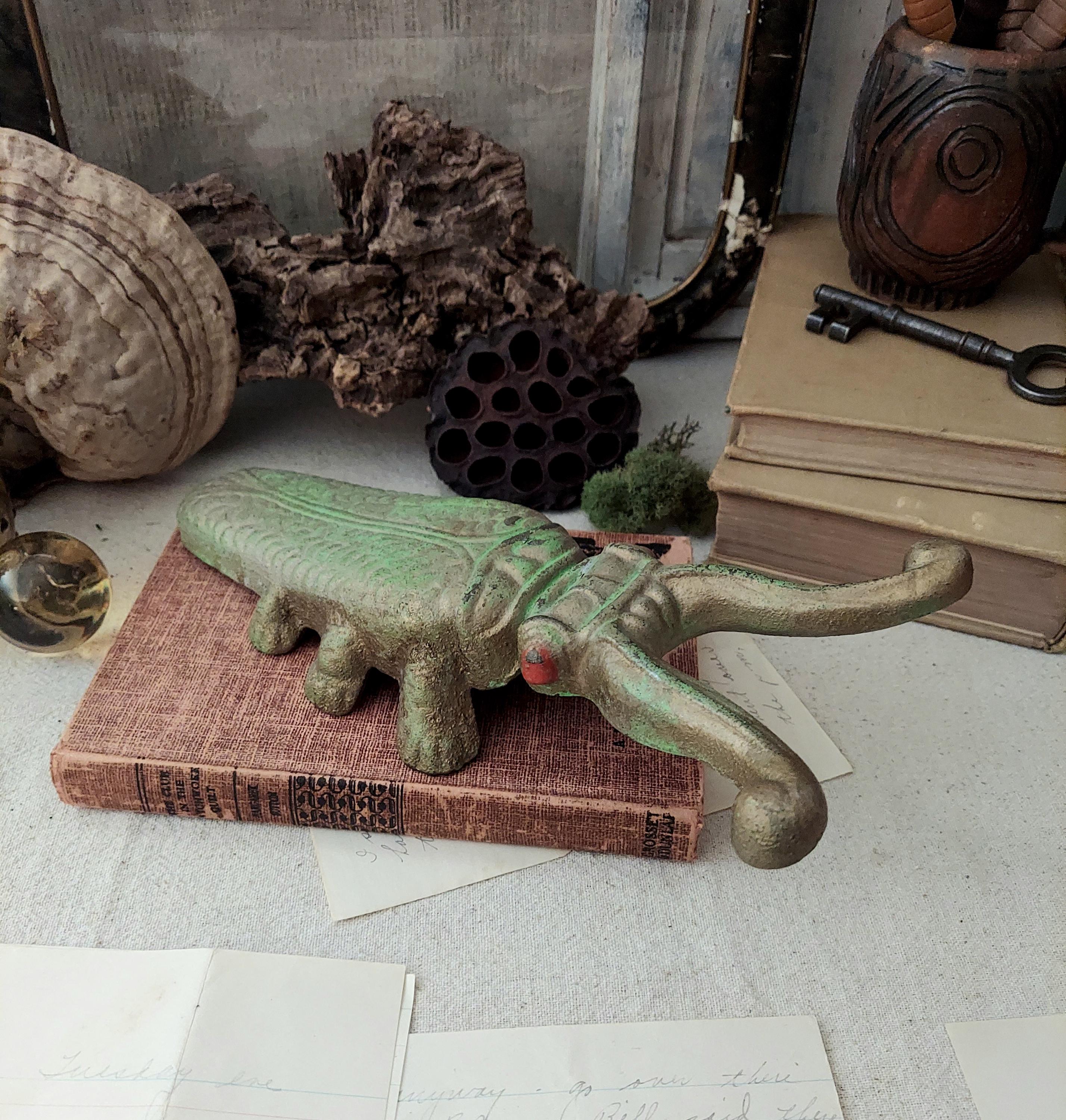 Vintage Cast Iron Beetle Boot Jack