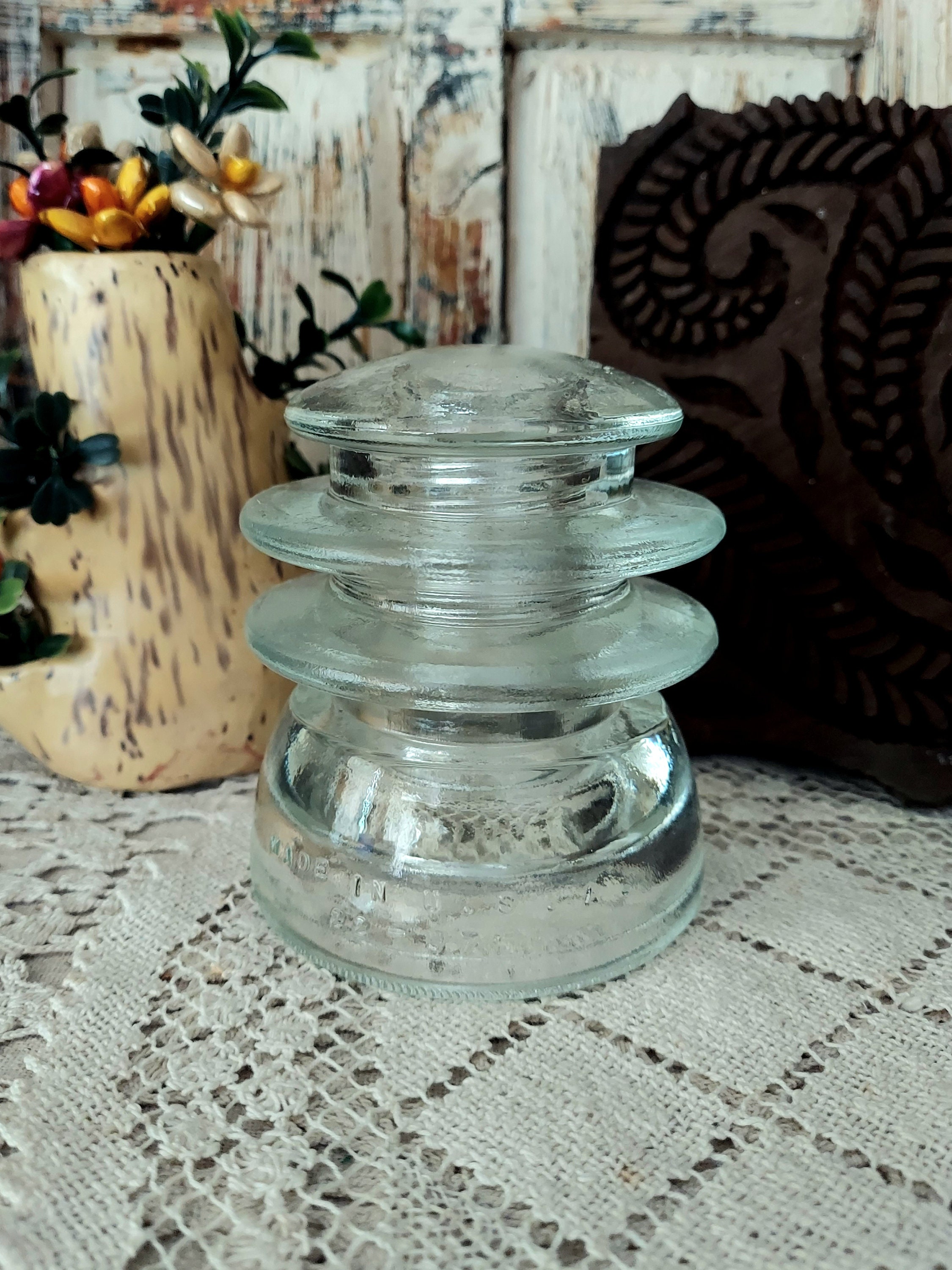 Hemingray 56 Vintage Hemingray 56 Clear Glass Insulator - Etsy