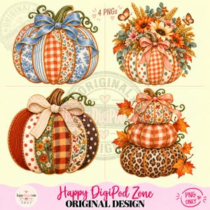 Fall Pumpkin PNG Bundle, Autumn Sublimation Designs, Coquette Bow Leopard Plaid Pumpkin Shirt, Thanksgiving Png, Pumpkin Spice png