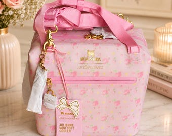 Stanley 1913 x LoveShackFancy All Day Julienne Mini Cooler 10 Can 7.4 QT Pink