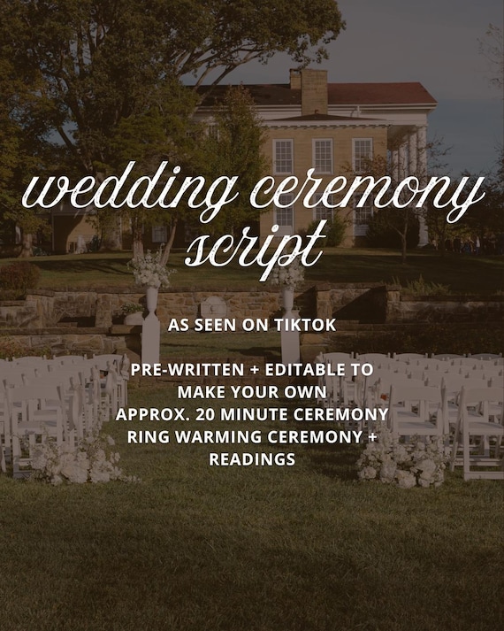 Unveiling Ceremony Script