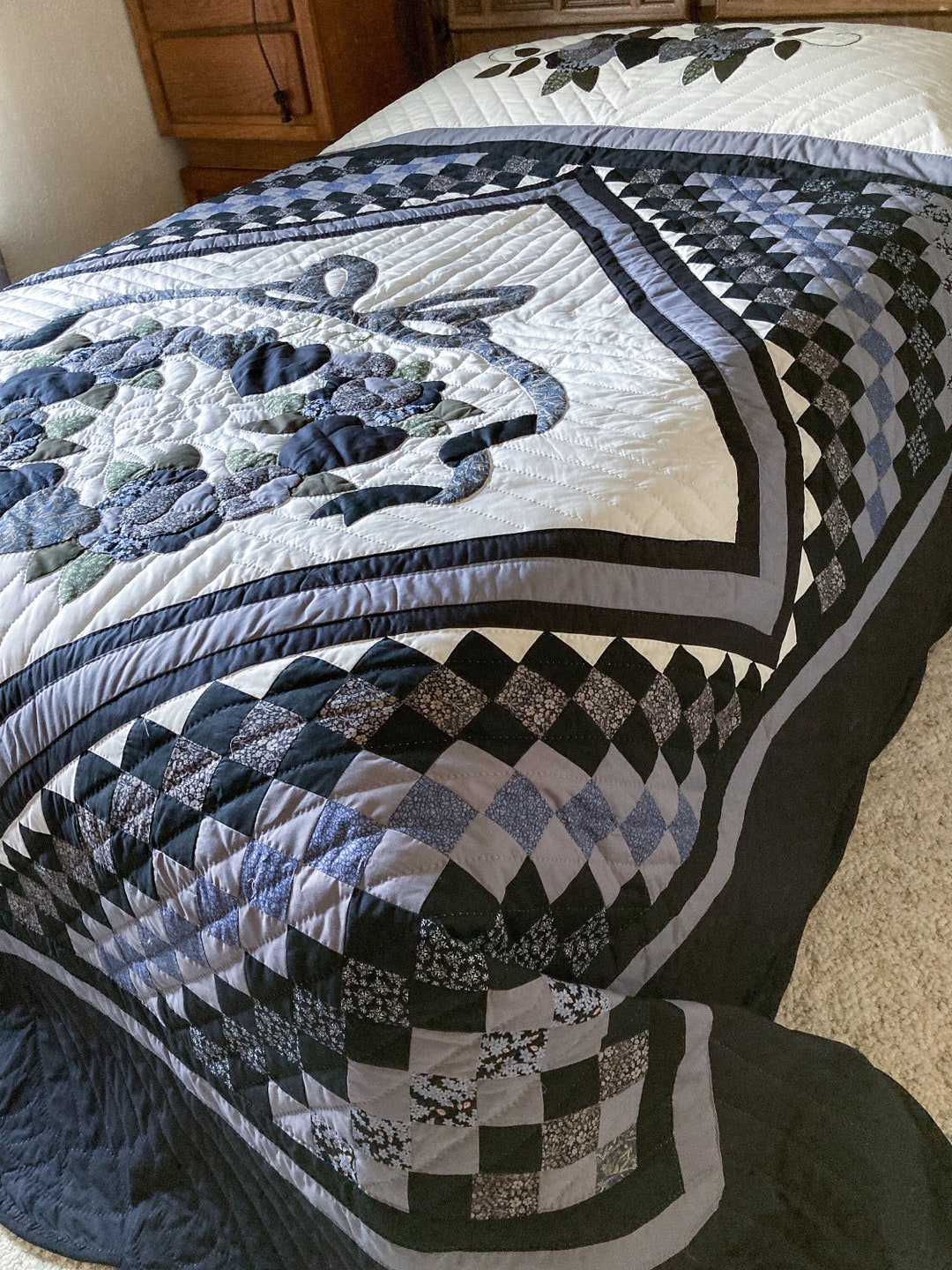 Classic Country Love Quilted Blanket NCU0LDH258