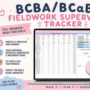 BCBA/BCaBA Handledningsspårare för fältarbete