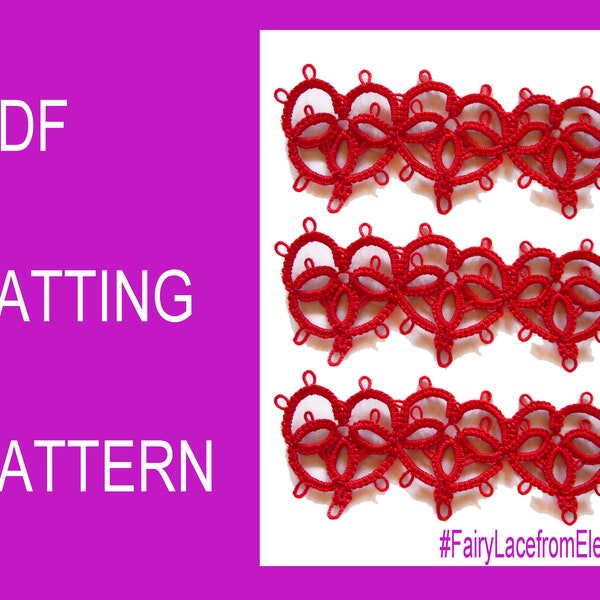 Tatting Lace Pattern Etsy
