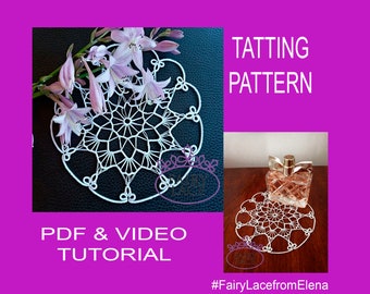 Tutorial PDF e video per il centrino "Mandala"