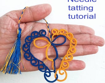 Patrón de Rizos de Amor con Corazón – Diseño con Agujas de Frivolité