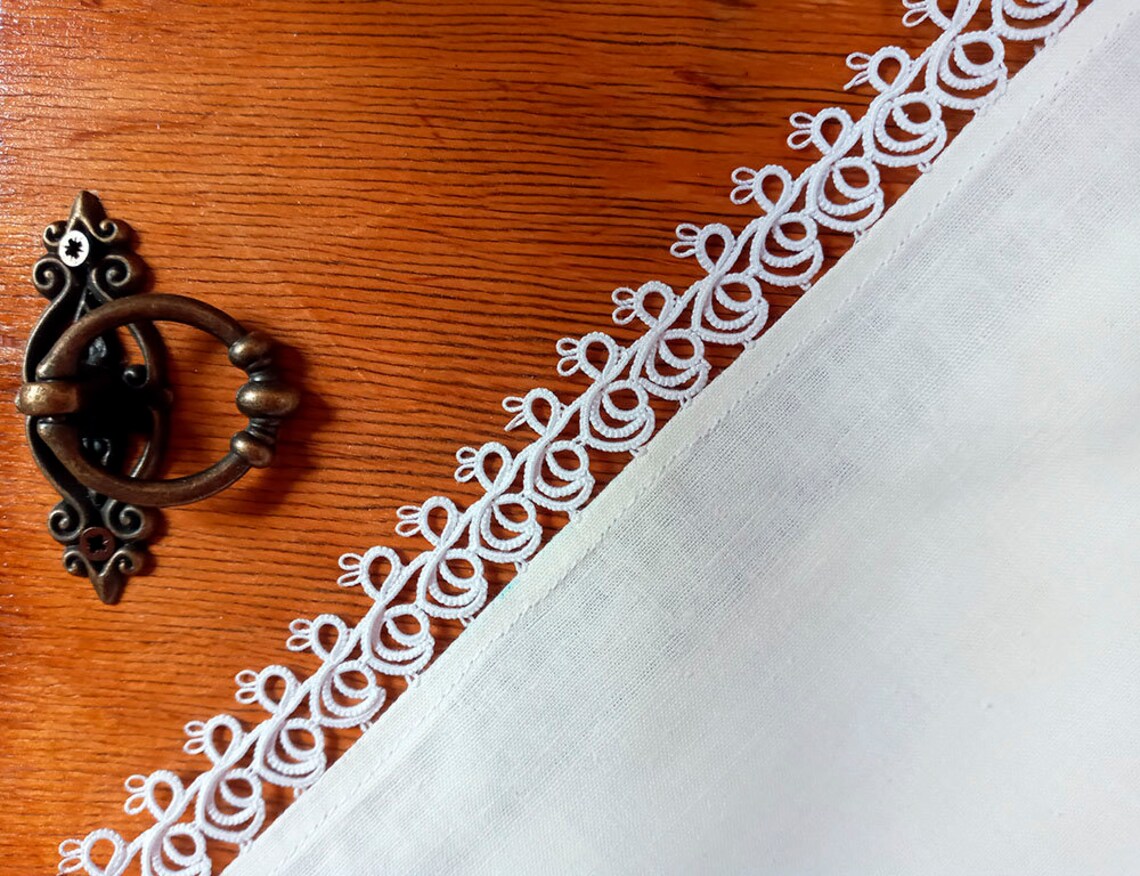 Easter Edging Tatting Pattern Edging Easter Bunny, Lace Border Pattern, PDF and Video ...