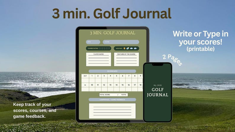 Digital Golf Scorecard for Performance Improvement | Golf Score Tracker ...
