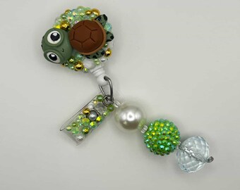 Finding Nemo Squirt Badge Reel, Rhinestone Alligator/Belt Clip, Lanyard