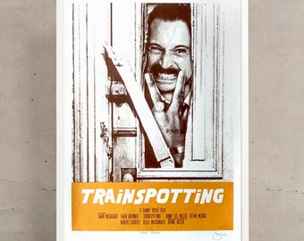 Here's Begbie! Trainspotting Limited Edition Screen Print