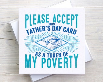 Father's Day Funny Blank Greetings card