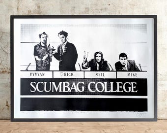 The Young Ones Hand Pulled Limited Edition Screen Print Signed and Numbered