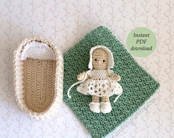 Crochet Baby Doll - PDF pattern