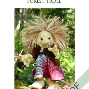Crochet Forest Troll - PDF Pattern