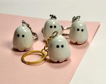 Spooksleutelhanger; Sleutelhanger van polymeerklei; Tashanger