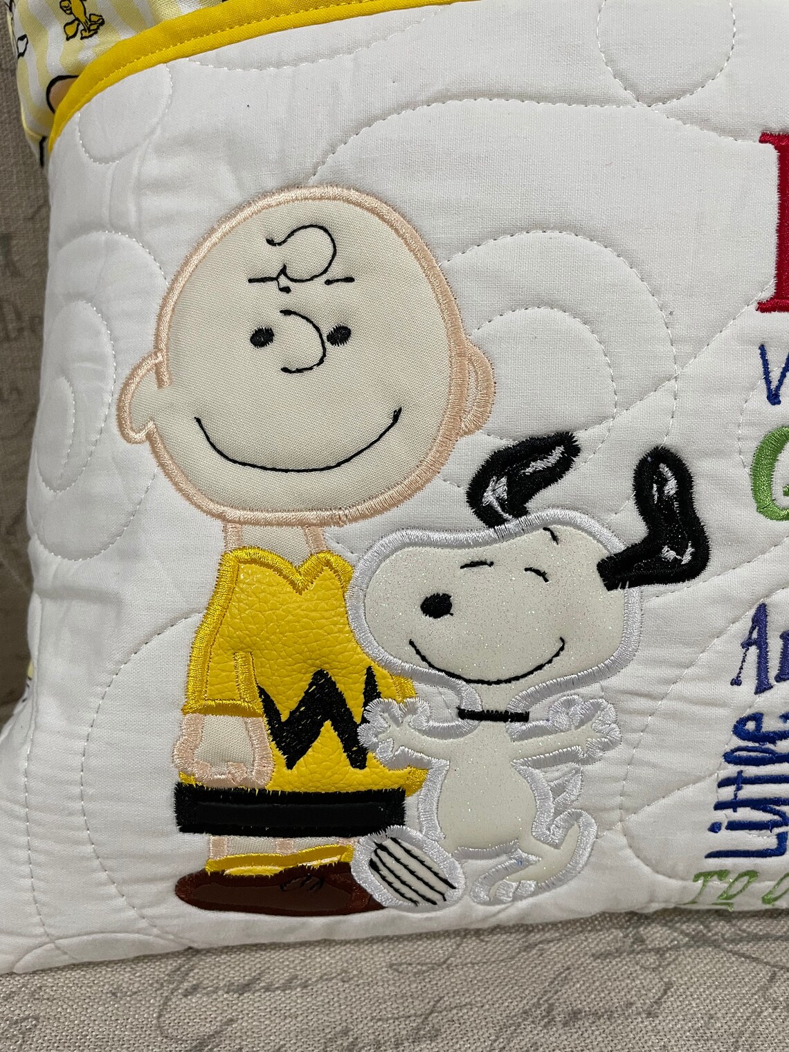Cacahuetes Charlie Brown &Snoopy Lectura Almohada Libro Buddy | Etsy