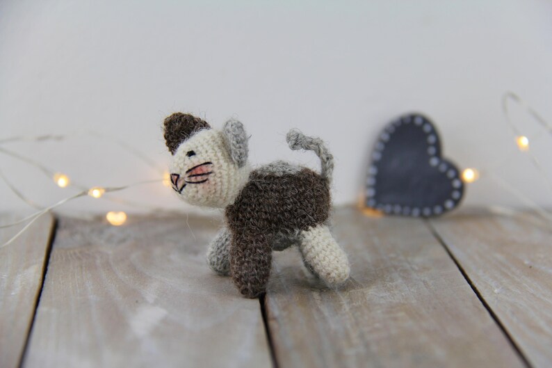 peluche chat tricolore