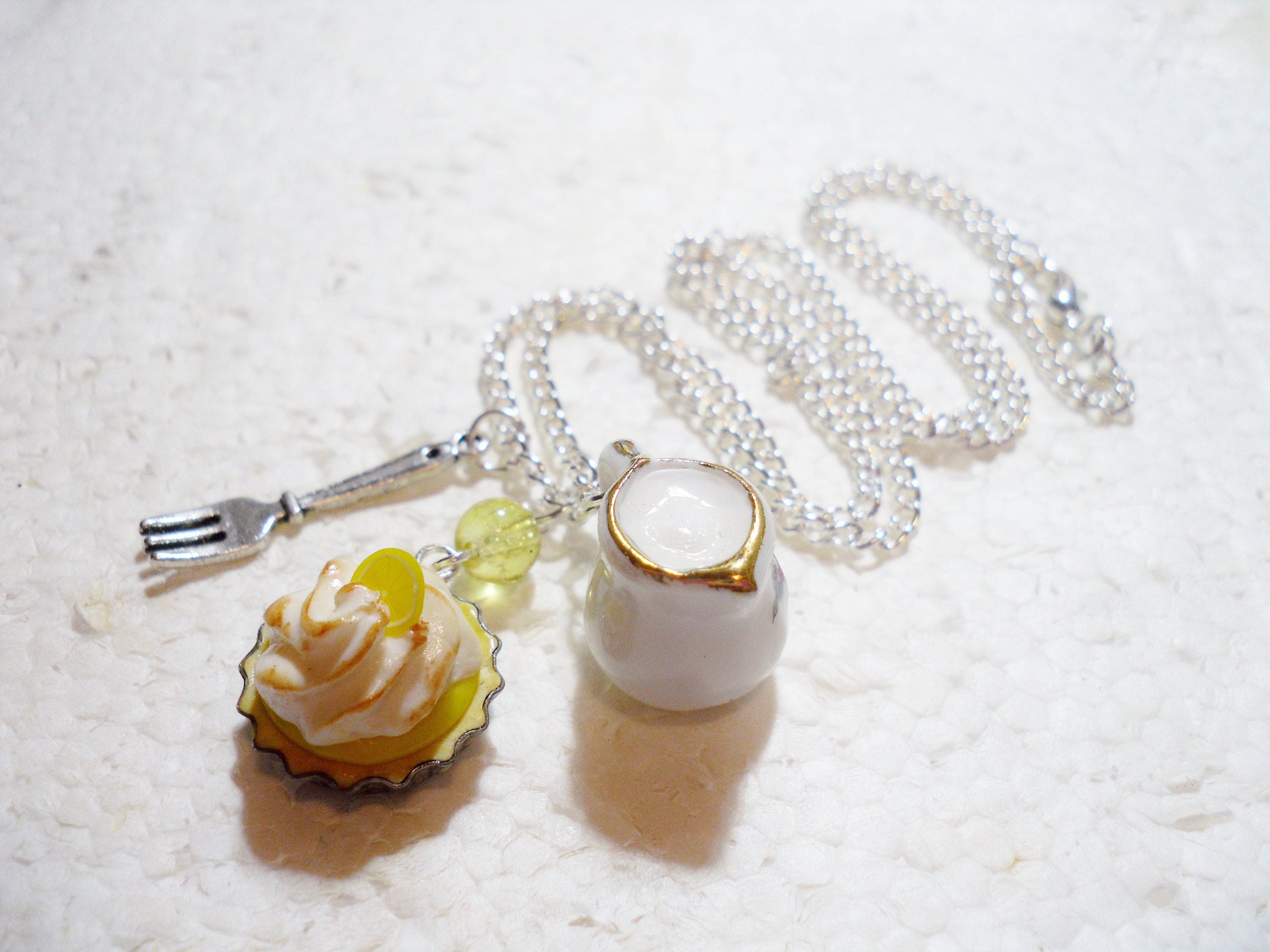 Meringue Locket Pendant Necklace