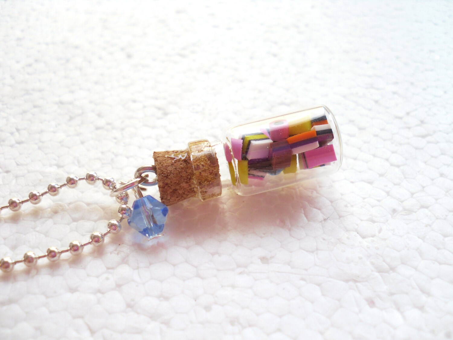 Jar of Licorice Allsorts Pendant. Polymer Clay Etsy