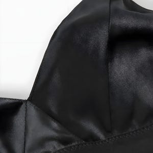Beha van 100% moerbeizijde, draadloze nachtlingerie (wit, grijs) afbeelding 5