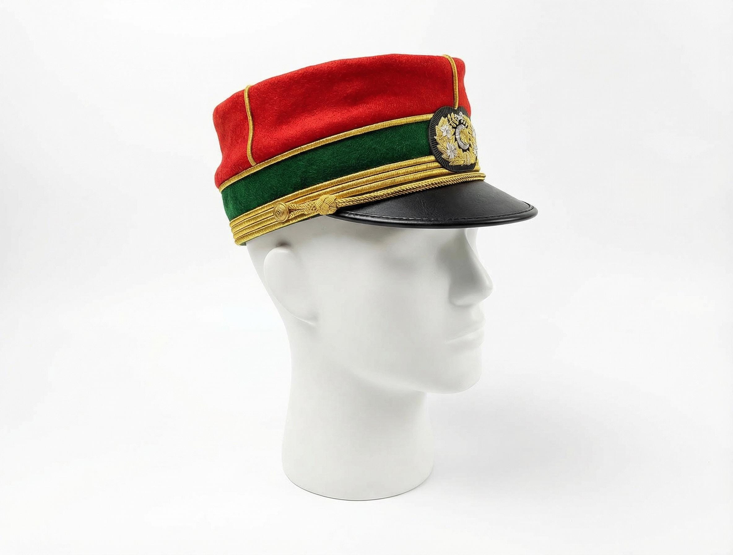 kepiさん  1220 Japanese Army Kepi Cap – WWII Vintage Style Military Hat Replica