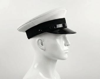 Vintage Uniform Cap: Porter Bellman Hat, Sentry Mid-century