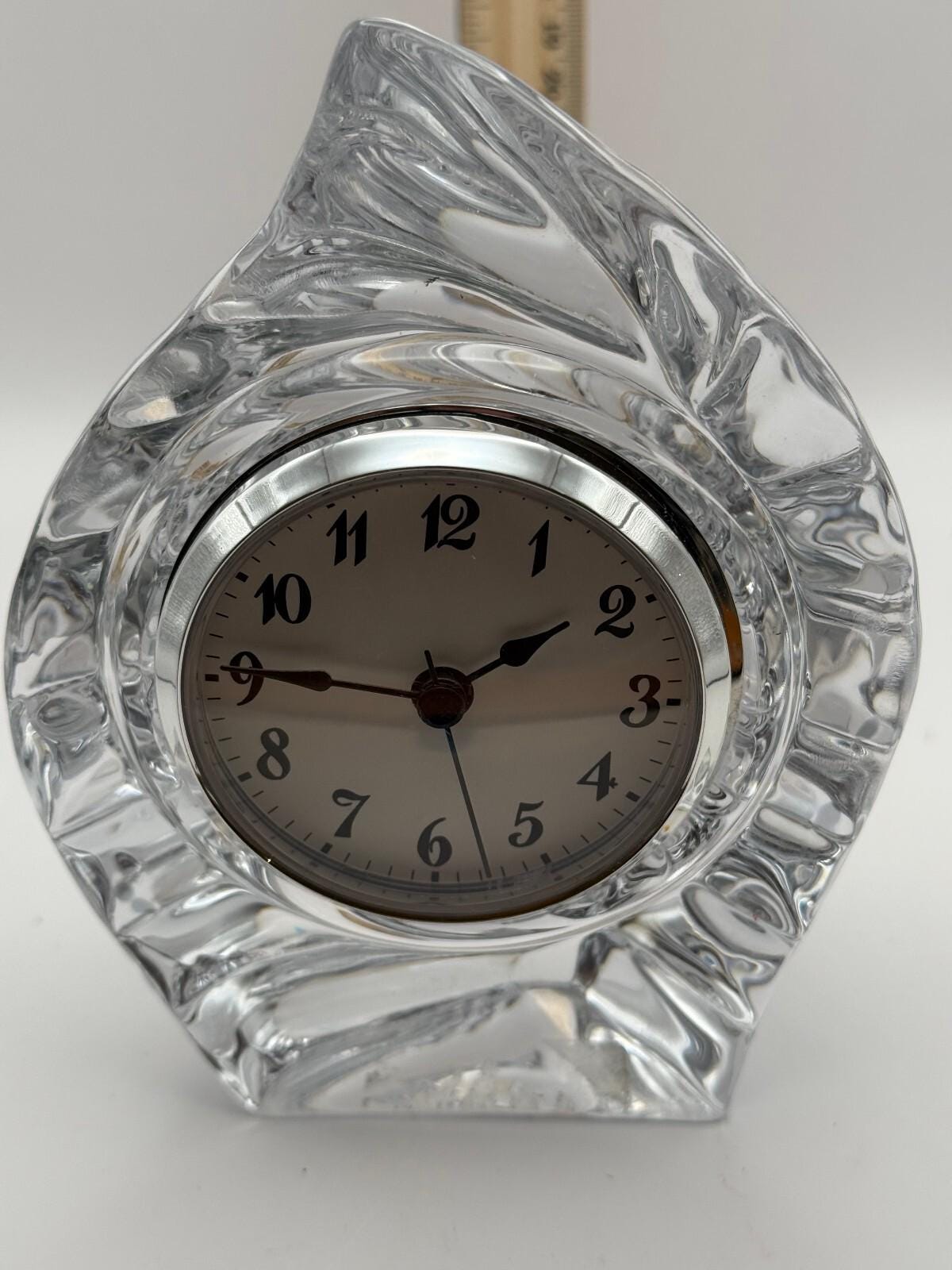Crystal Clock Daum - Etsy