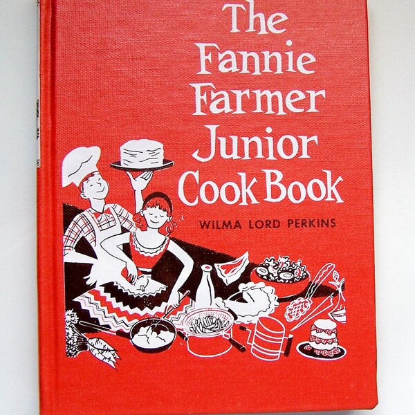 The Fannie Farmer Junior Cookbook by Wilma Lord Perkins 1957 14th Printing