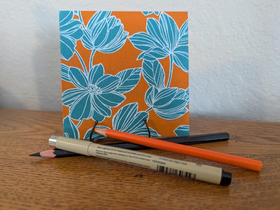 Orange Tropics - Expanded Zig-Zag Folio