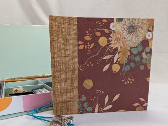 Art Journal - Golden Flowers