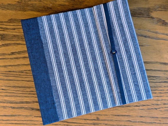 Art-To-Go Travel Box w/Elastic Closure - Shades of Denim & Blossoms