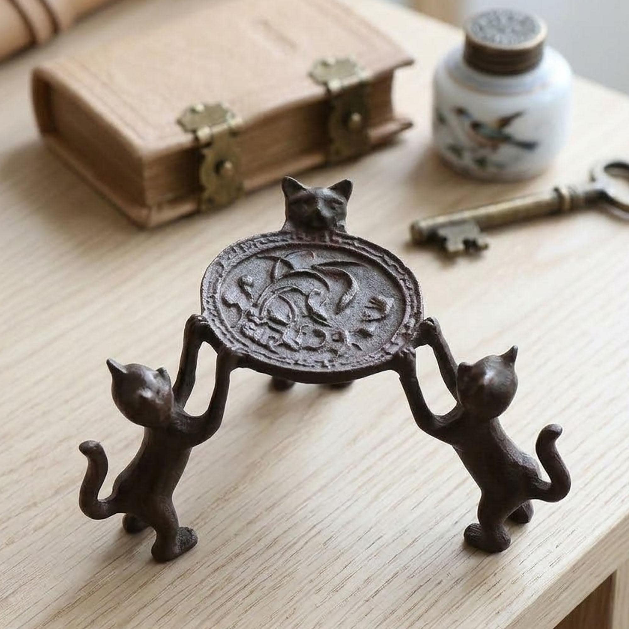 ブロンズキャンドルホルダー - Etsy 日本
