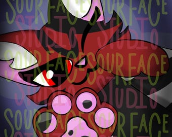 Custom Furry Headshot Icon, Profile Picture