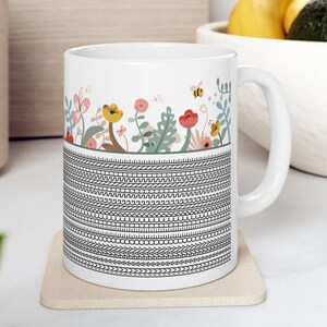Jag är en jävla solstråle kaffemugg, dolt meddelande med svordomar, dold blommig kaffemugg, oförskämd förbannelseord för kontoret