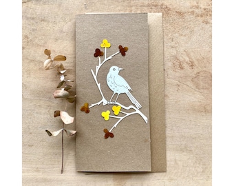 Paper - Cut Cards: Bird Motif