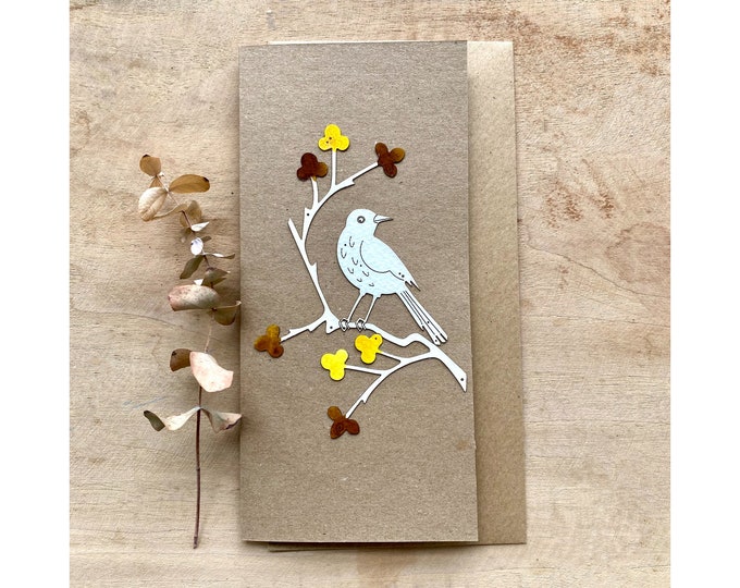 Paper - Cut Cards: Bird Motif