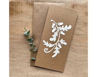 Paper - Cut Cards: Oak Leaf