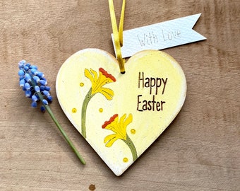 Easter - A Pretty Easter Heart Decoration