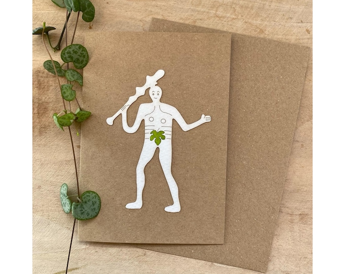 Paper - Cut Cards: Cerne Abbas Giant