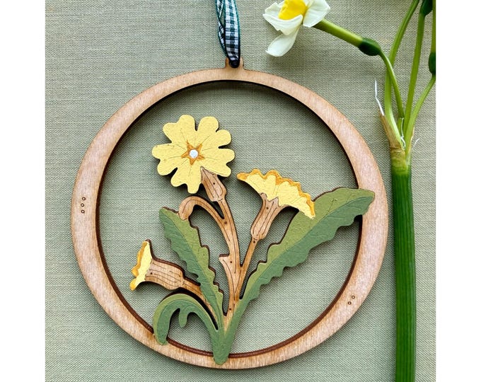 A Small, Deco Style, Primrose Rondel