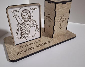 Slavski drzac za svecu / slavic candle holder