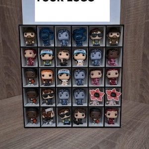 Hylla för figurleksak 3 mm dxf-fil