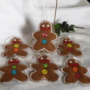 Gingerbread Cookie Cutter Ornaments  O-064