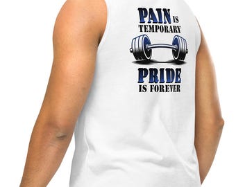 Unisex sleeveless workout top