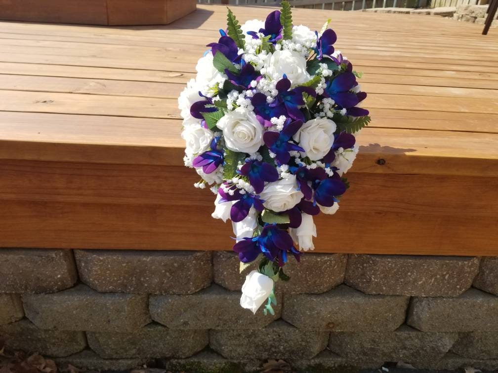 Cascading Bridal Bouquet