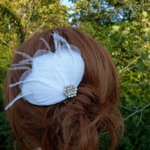 Feather Hair Piece Etsy
