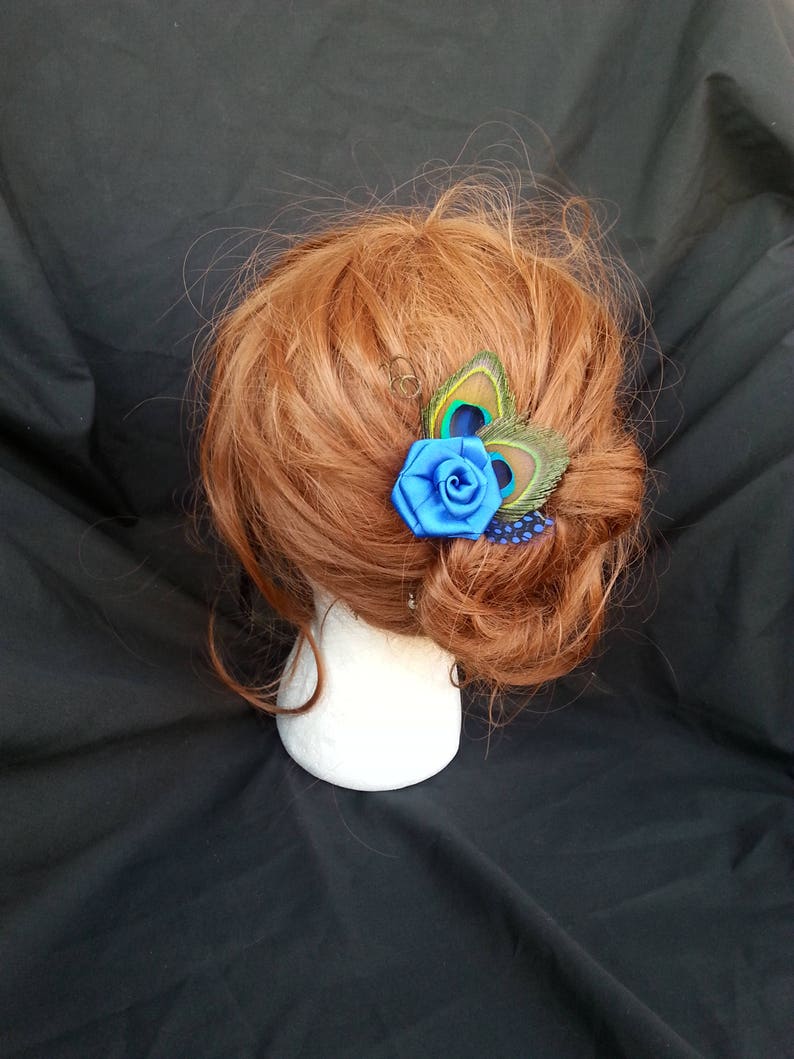 6 Bridesmaids' hair pieces and matching 6 groomsmen's Etsy