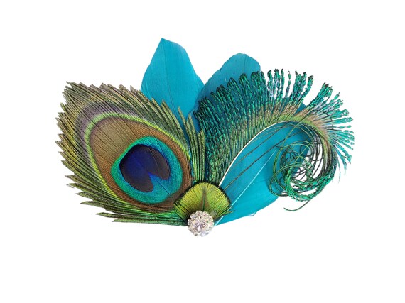 ???? Custom Handmade Freshwater HQ Multi Layer Keshi Pearl Peacock Hair Clip Posh Show - Poshmark main image 3